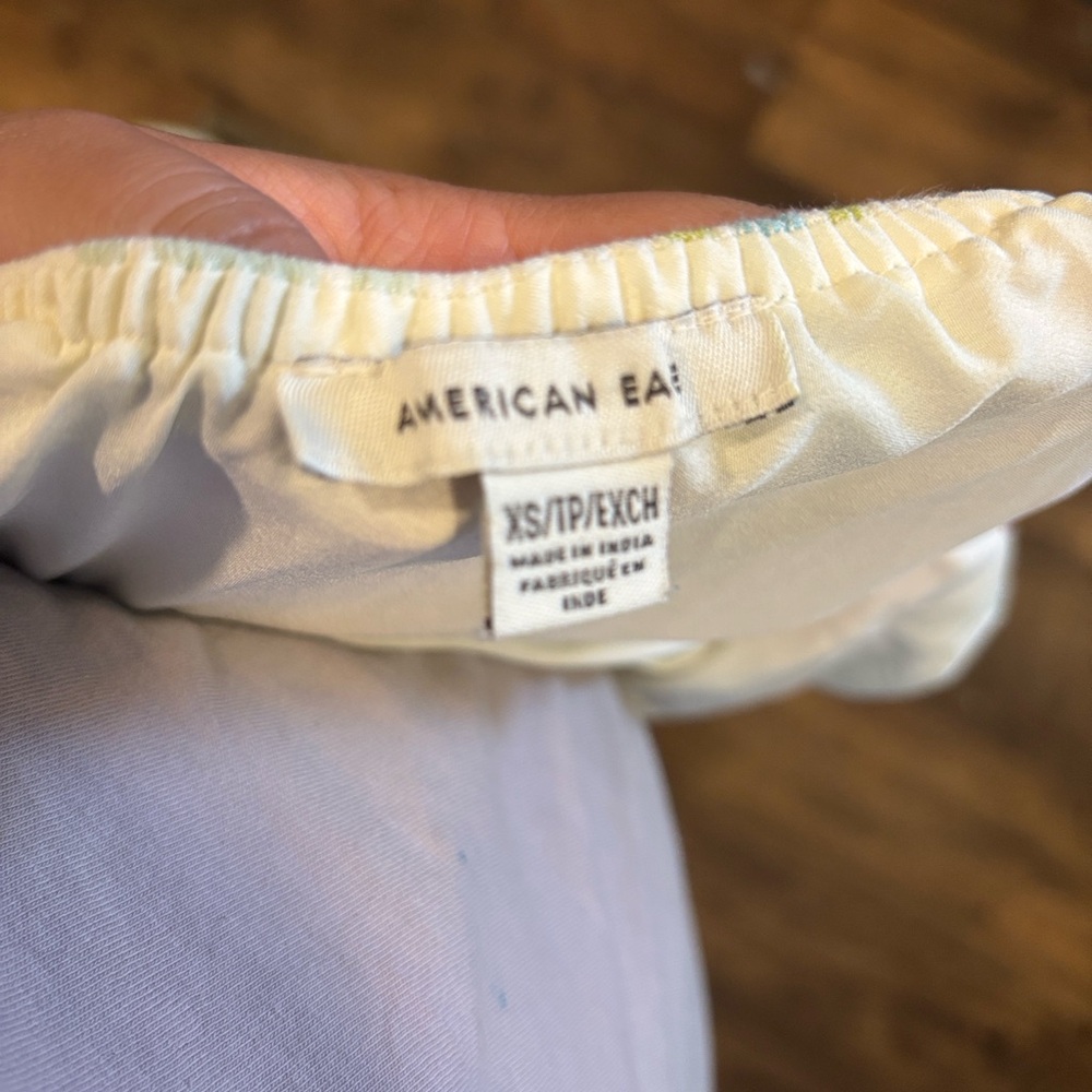 American Eagle Outfitters Colorful Striped A-Line Skirt - Picture 7 of 12